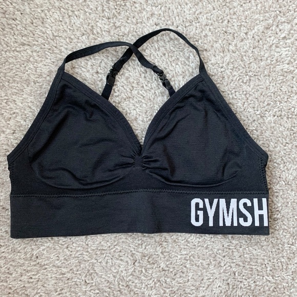 Gymshark Other - Black Gymshark seamless bralette
